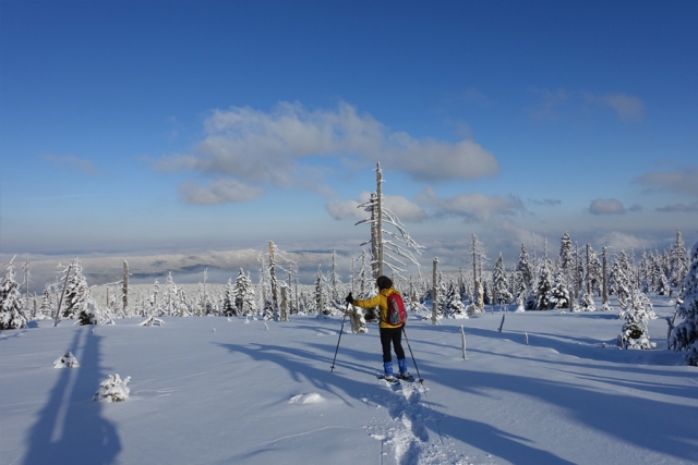 Polen und Tschechien - Winterwandern mit Schneeschuhen