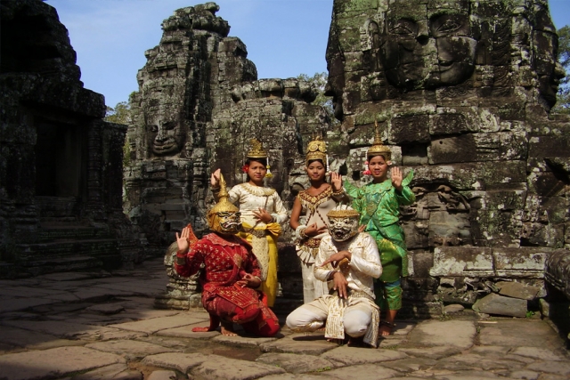 Höhepunkte von Vietnam und Tempel von Angkor in Kambodscha