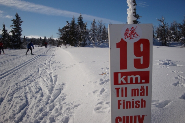 Norwegen - Birkebeinerrennet und Skilaufen in der Hardangervidda