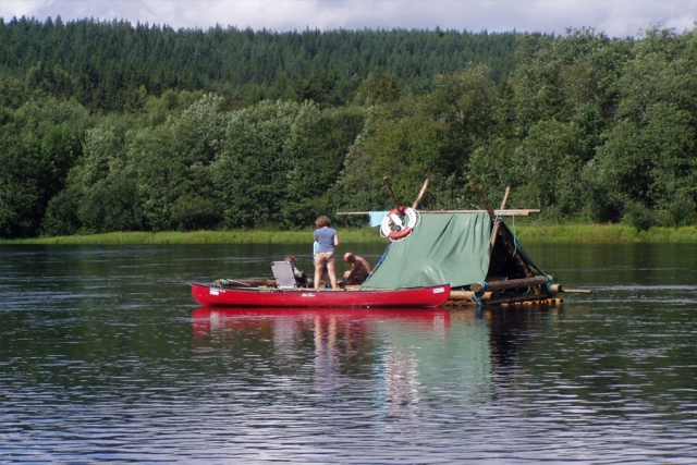 Schweden - Eltern-Kind-Reise mit Floß & Kanu